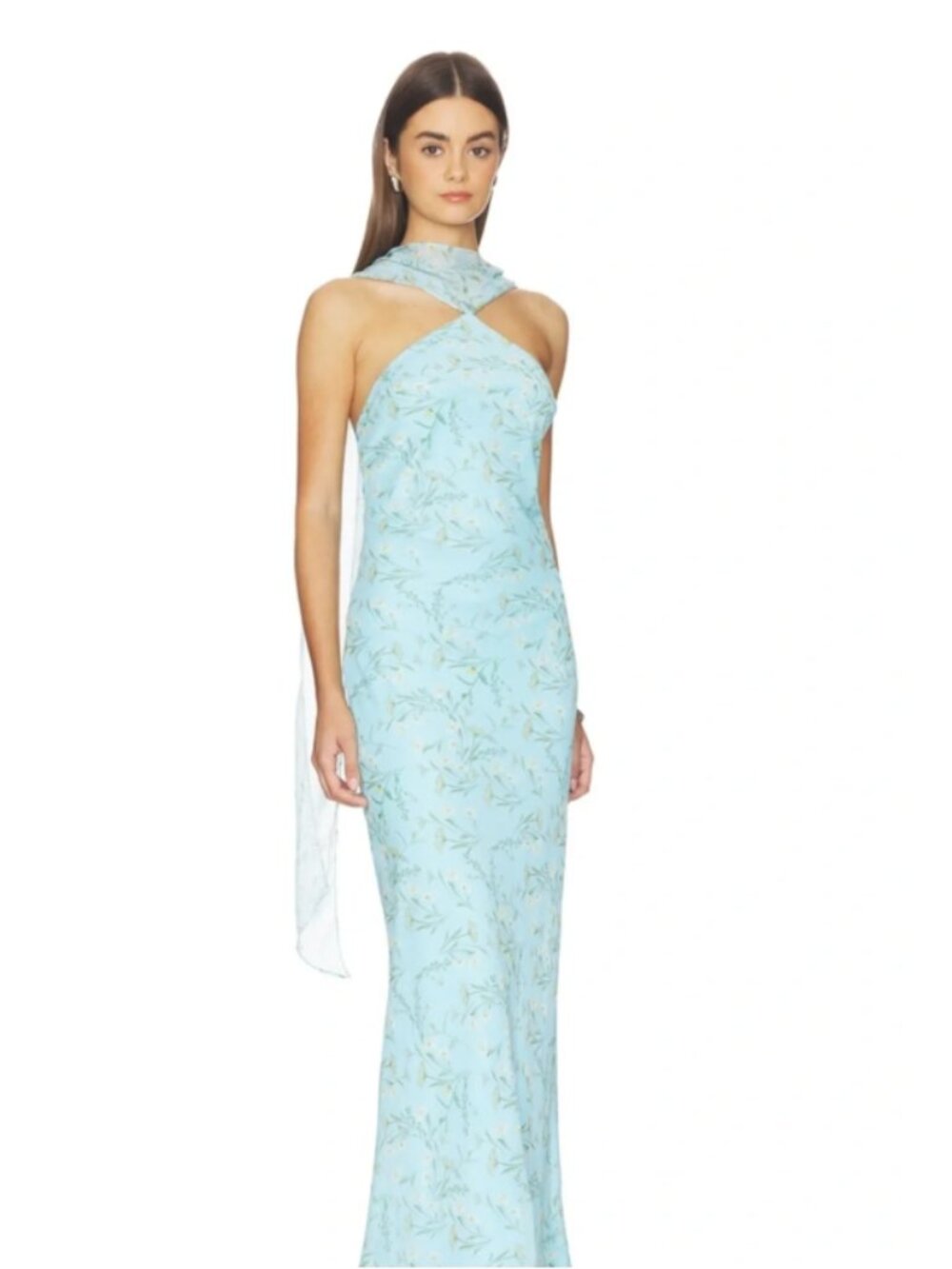 Amanda Uprichard Ashton Pacific Maxi Dress